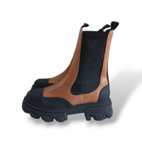 Bota Ganni Bicolor Tratorada - 37 