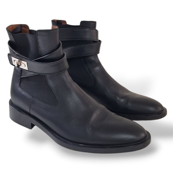 Bota Givenchy Couro Preto-38