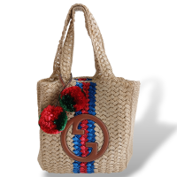 Bolsa Gucci de Raffia 