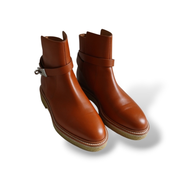 Bota Hermès Kelly Caramelo - 36 