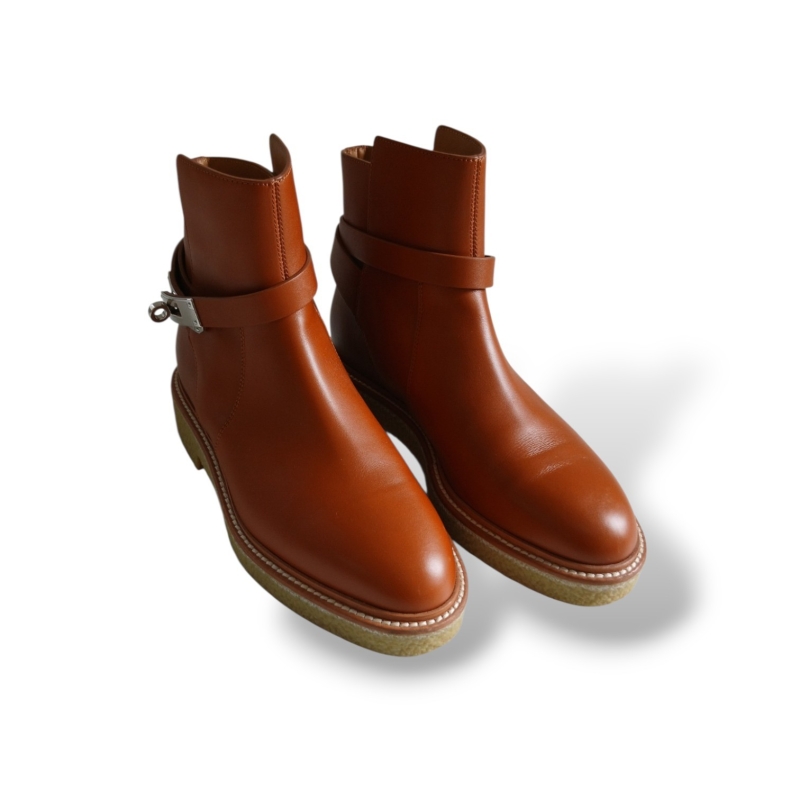 Bota Hermès Kelly Caramelo - 36 