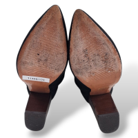 Bota NK Suede Preto Detalhe Amarração-38