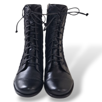 Bota Paula Torres Matelassê Nylon Preta-36