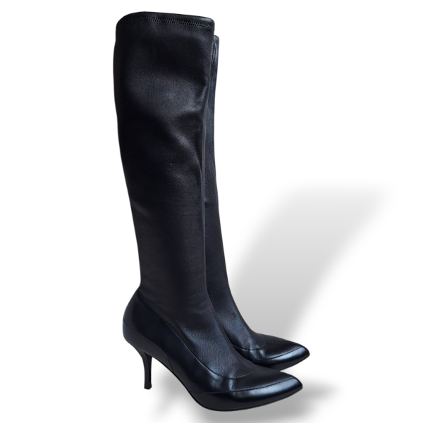 Bota Gucci Preta Cano Longo - 38