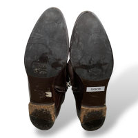 Bota Sergio Rossi Marrom Cano Longo - 38