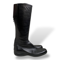 Bota Prada Preta Cano Longo - 37