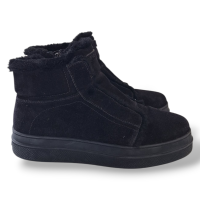 Bota Prada Suede Preto-38