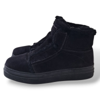Bota Prada Suede Preto-38