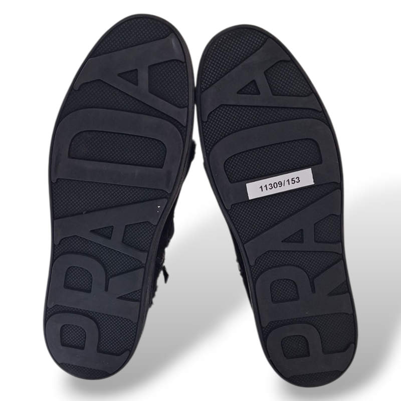 Bota Prada Suede Preto-38