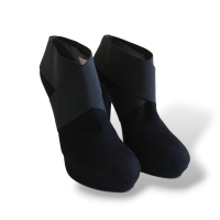 Bota Stuart Weitzman Camurça Preta - 36 Bota Stuart Weitzman Camurça Preta - 36