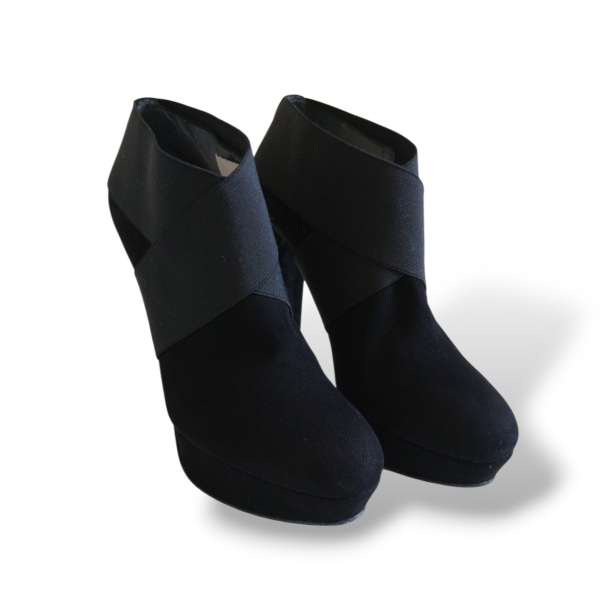 Bota Stuart Weitzman Camurça Preta - 36 