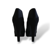Bota Stuart Weitzman Camurça Preta - 36 Bota Stuart Weitzman Camurça Preta - 36