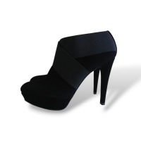 Bota Stuart Weitzman Camurça Preta - 36 Bota Stuart Weitzman Camurça Preta - 36