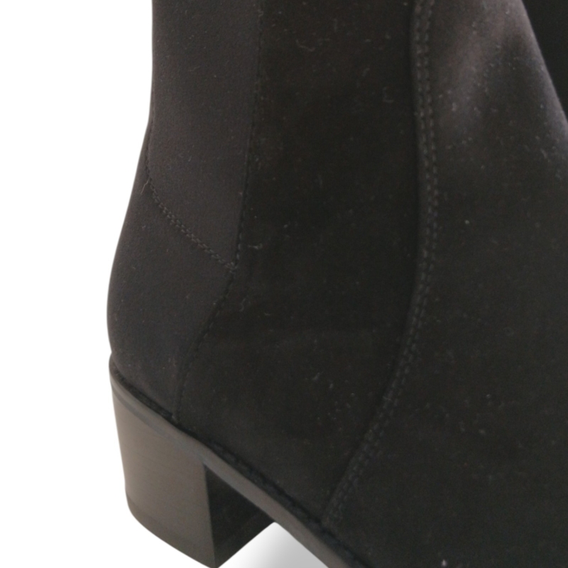 Bota Stuart Weitzman Camurça Preta - 36