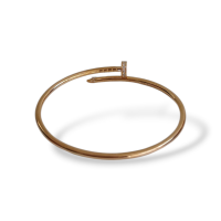 Bracelete Cartier Juste Un Clou com Brilhantes em Ouro Amarelo