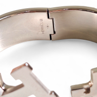 Bracelete Hermès Clic Clac H Laranja