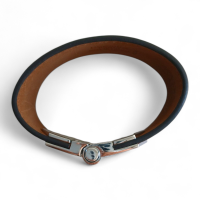 Bracelete Hermès Bérénice Cuir Vermelho Bracelete Hermès Bérénice Cuir Vermelho