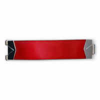 Bracelete Hermès Bérénice Cuir Vermelho Bracelete Hermès Bérénice Cuir Vermelho