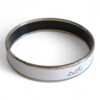 Bracelete Hermès Calèche Branco Bracelete Hermès Calèche Branco