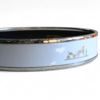 Bracelete Hermès Calèche Branco Bracelete Hermès Calèche Branco