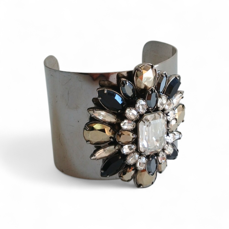 Bracelete Swarovski Shourouk Prata 