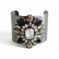 Bracelete Swarovski Shourouk Prata Bracelete Swarovski Shourouk Prata