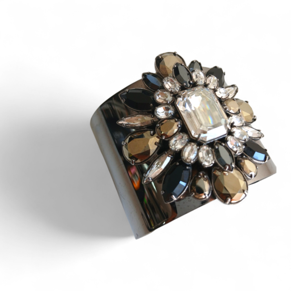 Bracelete Swarovski Shourouk Prata 