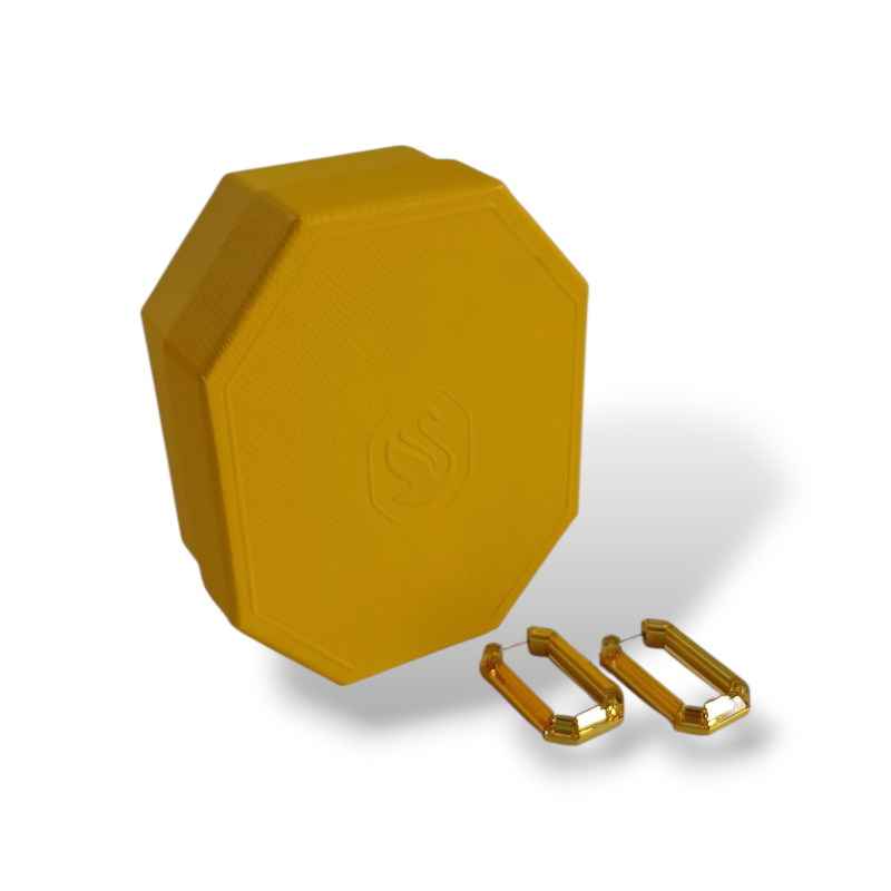 Brinco Swarovski Dourado