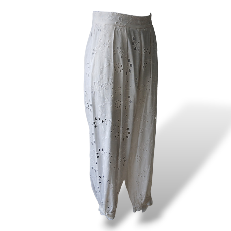 Calça Adriana Degreas Tecido Branco - M 