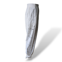 Calça Adriana Degreas Tecido Branco - M Calça Adriana Degreas Tecido Branco - M