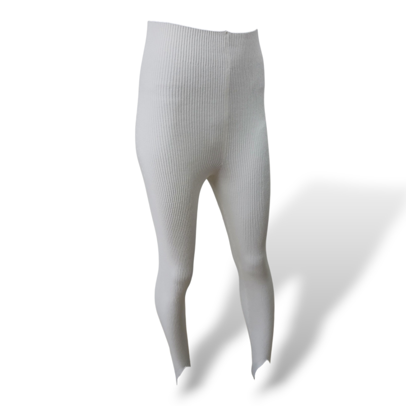 Calça Legging Anselmi Off White Canelada - M 
