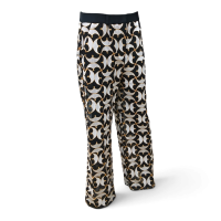 Calça Cris Barros Tule Bordada - 40 