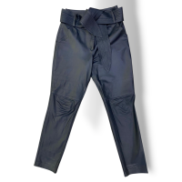 Calça Couro Renatta Gomes Azul -M