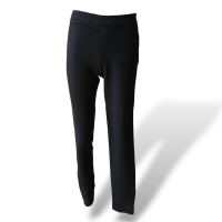 Calça Chanel De Lã Preta-36