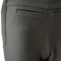 Calça Chanel De Lã Preta-36