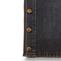 Calça Chanel Jeans Detalhe Botões na Barra-38