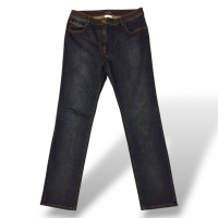 Calça Chanel Jeans Azul-38