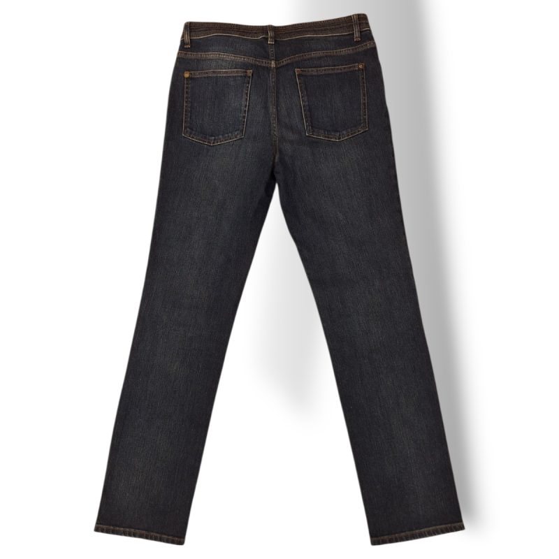 Calça Chanel Jeans Azul-38 Calça Chanel Jeans Azul-38