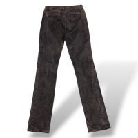 Calça Chanel Jeans Estampa Texturizada - 36