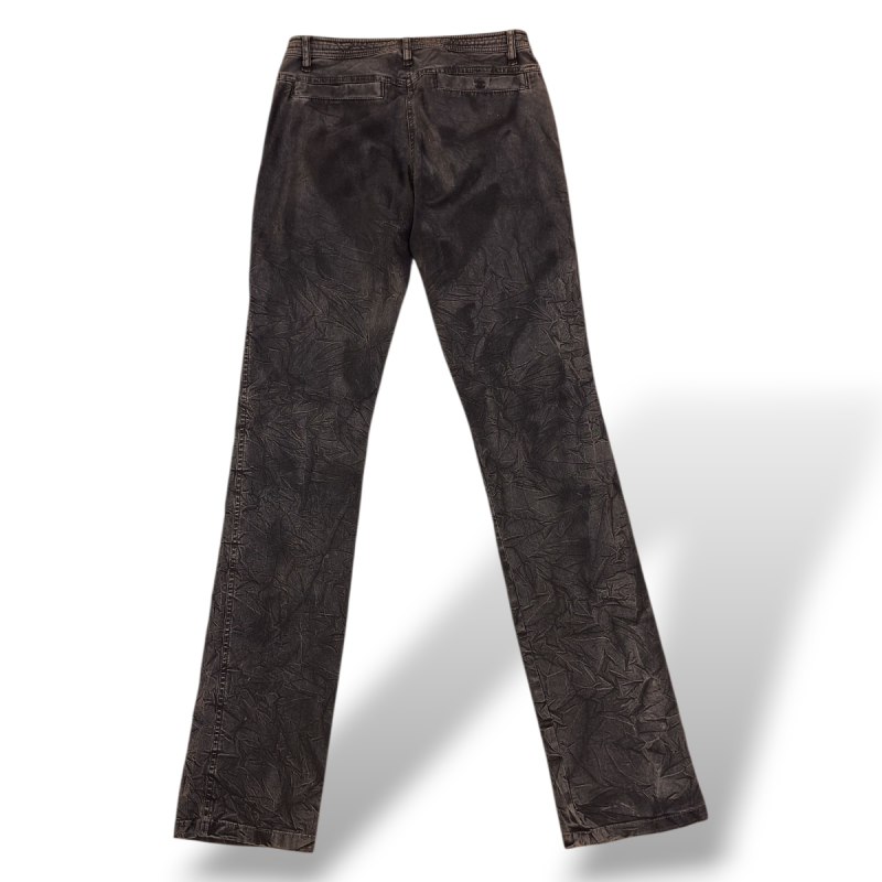 Calça Chanel Jeans Estampa Texturizada - 36 Calça Chanel Jeans Estampa Texturizada - 36
