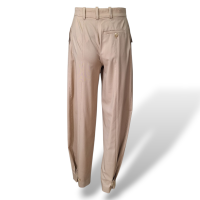 Calça Chloé Bege Cargo-36 Calça Chloé Bege Cargo-36