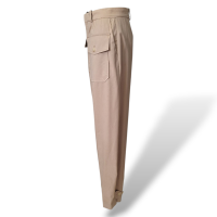 Calça Chloé Bege Cargo-36 Calça Chloé Bege Cargo-36
