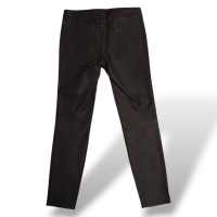 Calça Coach Couro Preto -36