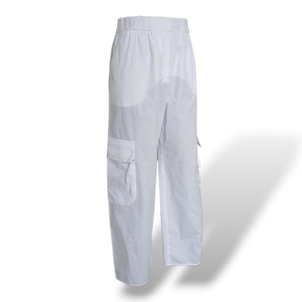 Calça Cris Barros Tecido Branco - 38 
