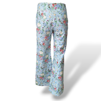 Calça Cris Barros Florida Azul Clara-38 Calça Cris Barros Florida Azul Clara-38