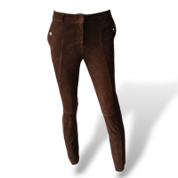 Calça Cruise Couro Marrom - 36 