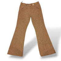 Calça Christian Dior Alfaiataria Bege-38