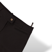 Calça Christian Dior Preta com Detalhe na Lateral - 38