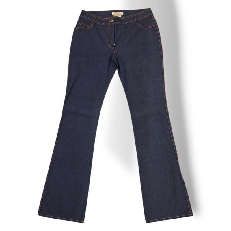 Calça Christian Dior Jeans Azul - 40 Calça Christian Dior Jeans Azul - 40
