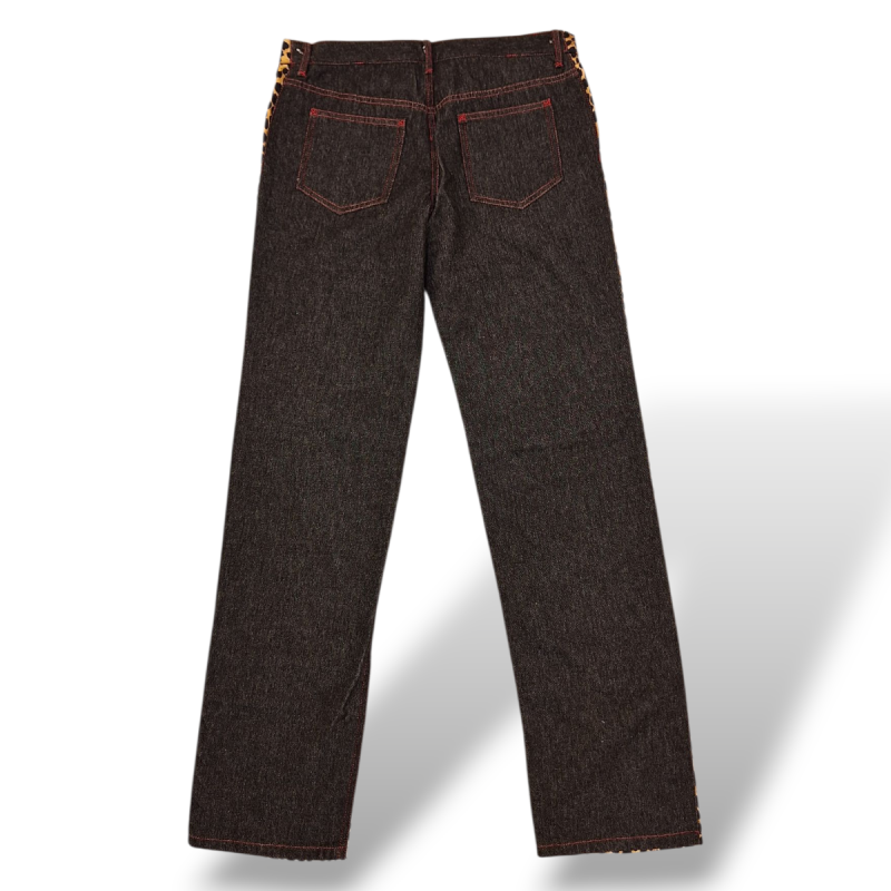 Calça Dolce Gabbana Leopardo - 40 Calça Dolce Gabbana Leopardo - 40